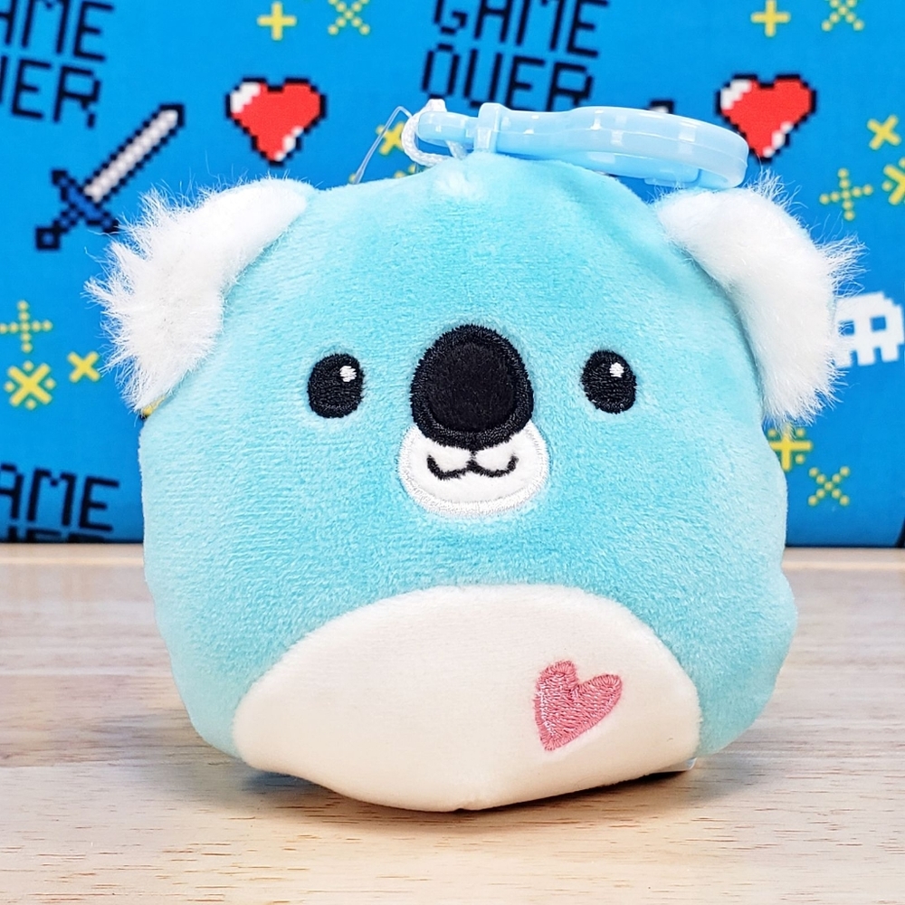 Squishmallow Paul the Valentine's Day Koala 3.5" Clip 2021 UltraSoft Plush